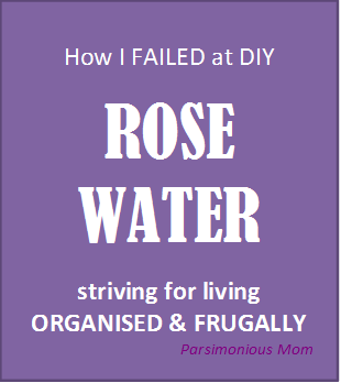 DIY Rose Water